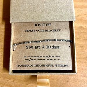 Morse code bracelet